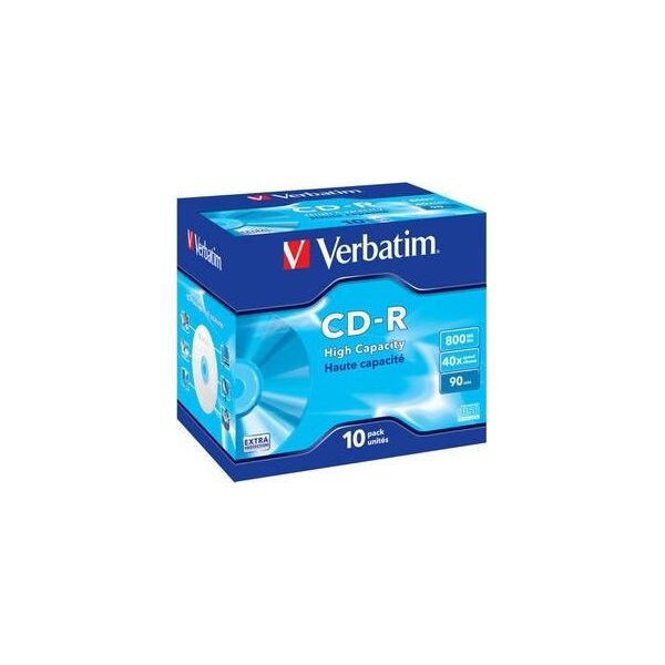 Verbatim CD-R 800 MB 40x 10 sztuk (43428)