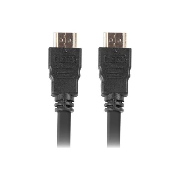 Kabel Lanberg HDMI - HDMI 0.5m czarny (CA-HDMI-11CC-0005-BK)