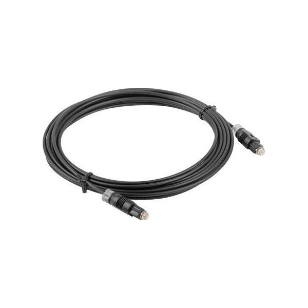 Kabel Lanberg Toslink - Toslink 2m czarny (CA-TOSL-10CC-0020-BK)