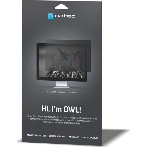 Filtr Natec prywatyzujący RODO OWL 21,5" 16:9 (NFP-1476)