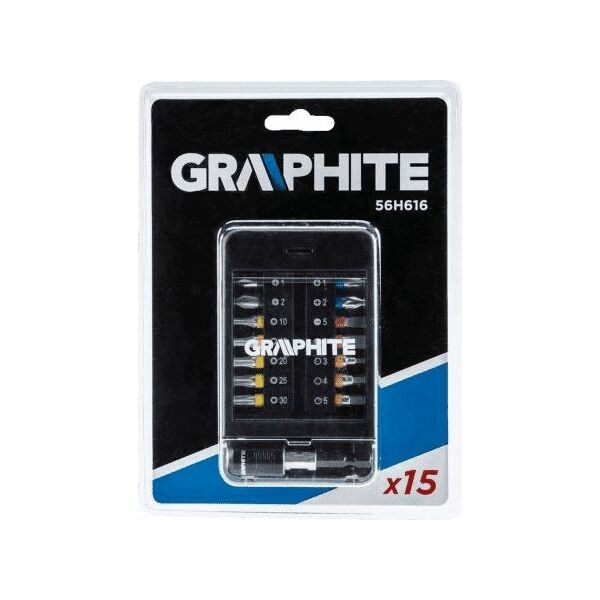 Graphite zestaw bitów 15 sztuk (56H616)