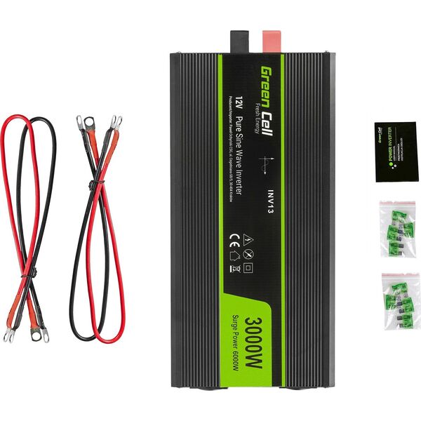 Przetwornica Green Cell 12V/230V 3000W/6000W