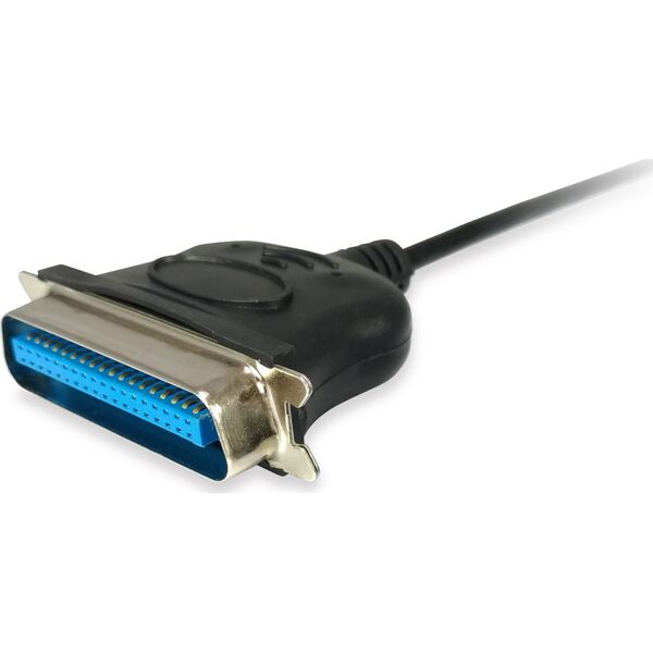 Equip Equip Adapterkabel USB St -> Parallel St 1.5M schwarz Poly