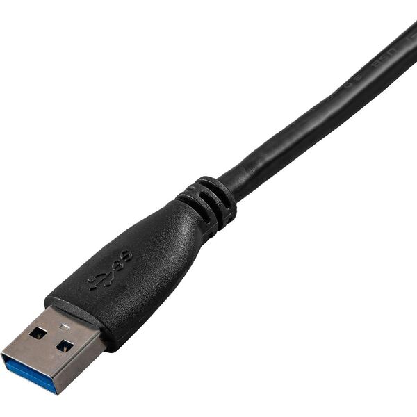 Kabel USB Akyga USB-A - microUSB 0.5 m Czarny (AK-USB-26)
