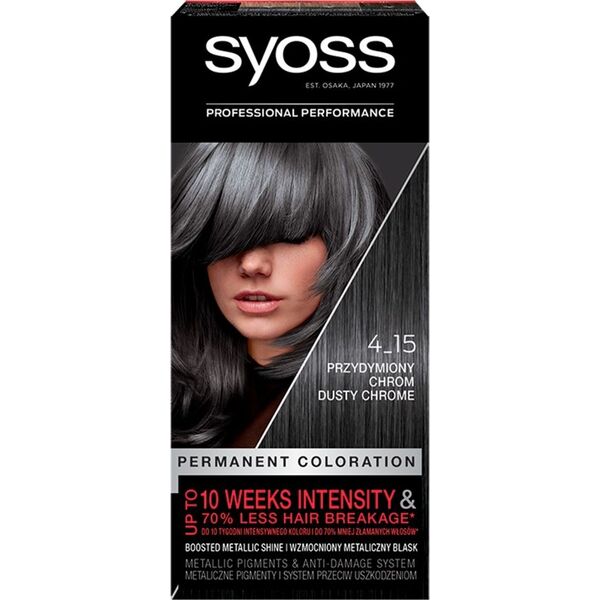 Syoss Syoss farba Permanent Coloration nr 4_15 przydymiony chrom