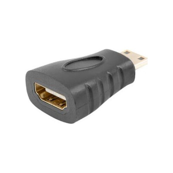 Adapter AV Lanberg HDMI Mini - HDMI czarny (AD-0037-BK)