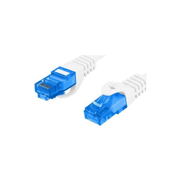 Lanberg PATCHCORD KAT.6A S/FTP LSZH CCA 3M BIAŁY FLUKE PASSED LANBERG