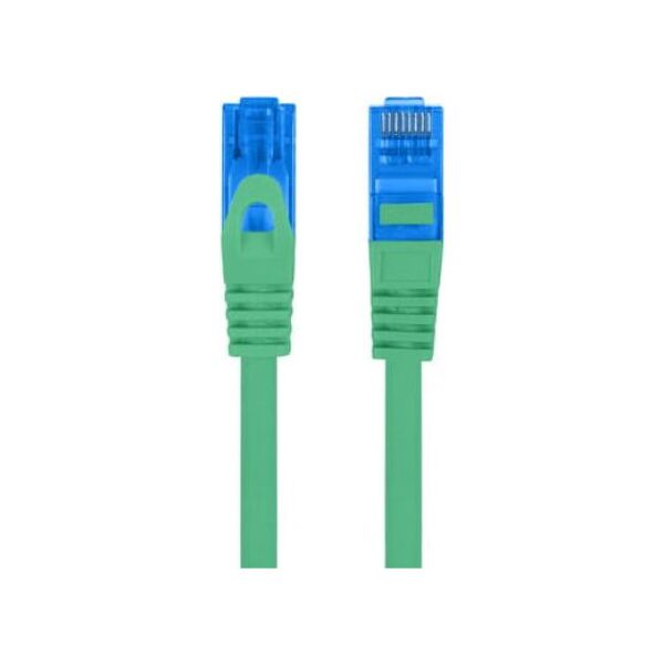 Lanberg PATCHCORD KAT.6A S/FTP LSZH CCA 2M ZIELONY FLUKE PASSED LANBERG