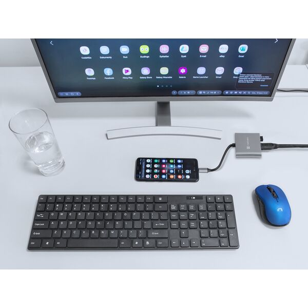 Stacja/replikator Natec Fowler Mini USB-C (NMP-1607)