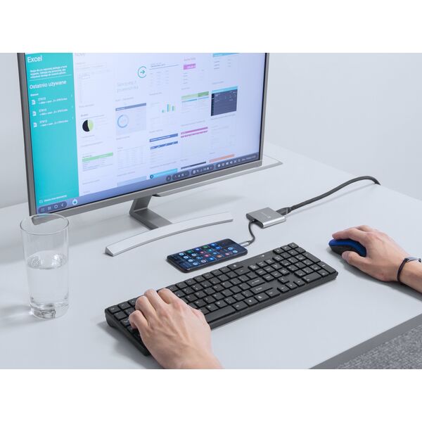 Stacja/replikator Natec Fowler Mini USB-C (NMP-1607)