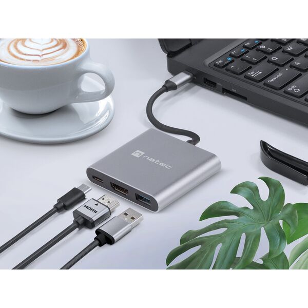 Stacja/replikator Natec Fowler Mini USB-C (NMP-1607)