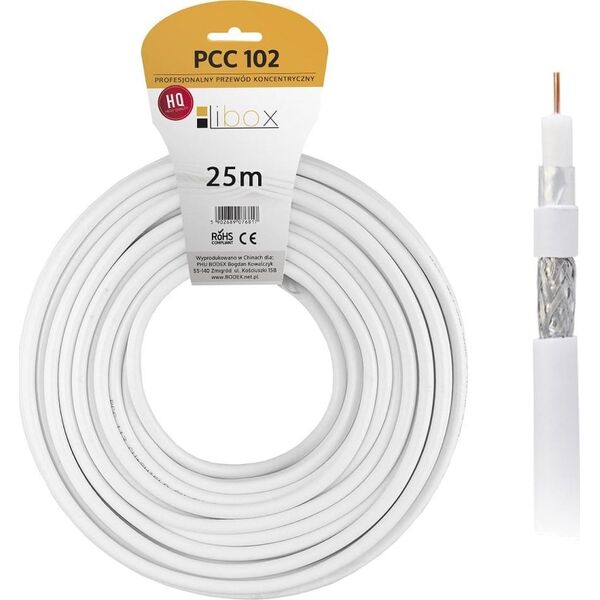 Libox Kabel SAT Trishield HD/25m PCC102-25 LIBOX