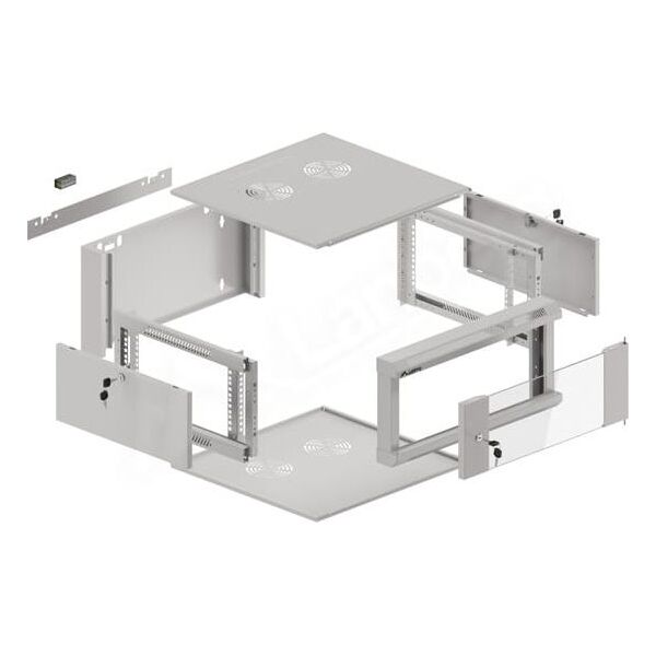 Szafa Lanberg Wisząca 19" 4U (WFFA-5604-10S)