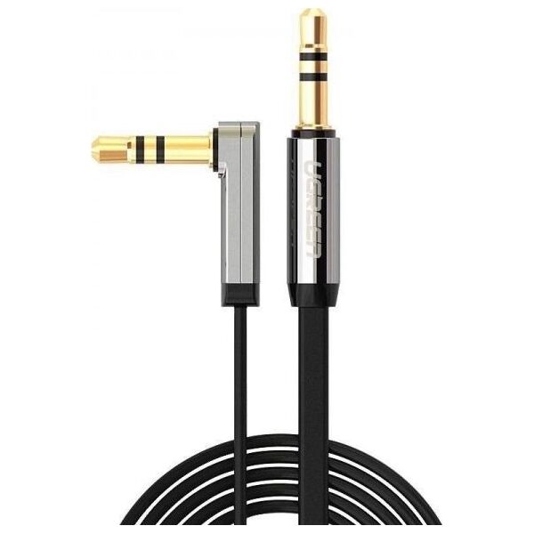 Kabel Ugreen Jack 3.5mm - Jack 3.5mm 3m srebrny (UGR319)