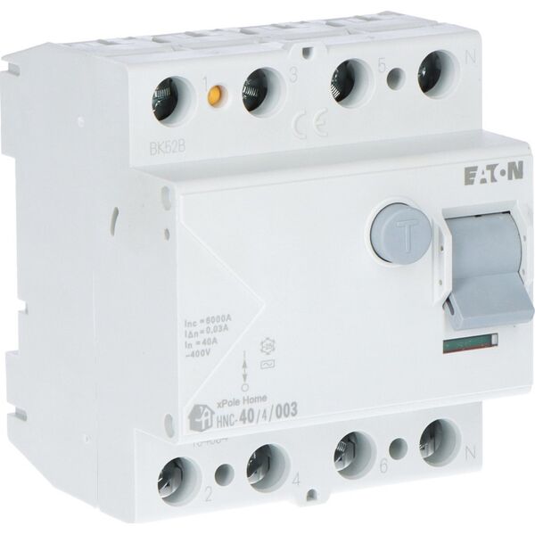 Eaton Wyłącznik różnicowoprądowy 4P 40A 0,03A typ AC xPole Home HNC-40/4/003 194694