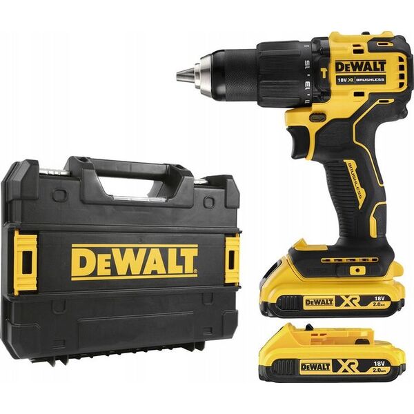Wiertarko-wkrętarka Dewalt DCD709D2T 18 V 2 x akumulator 2 Ah