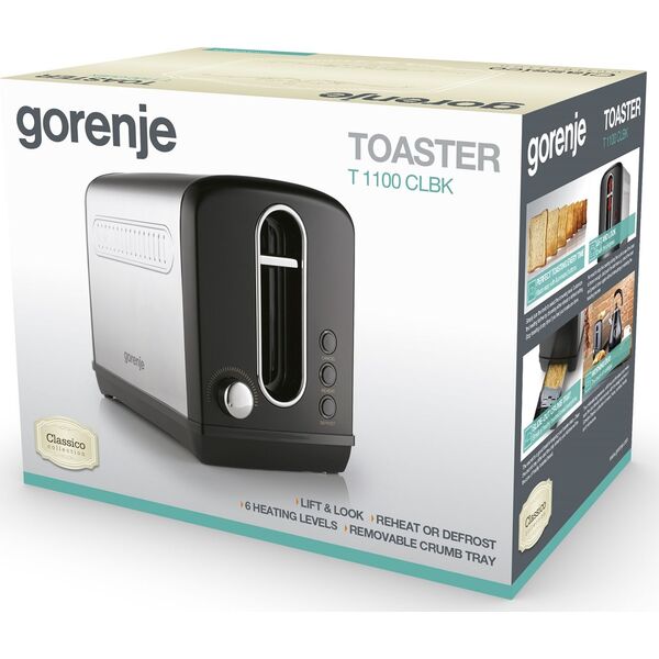 Toster Gorenje T1100CLBK