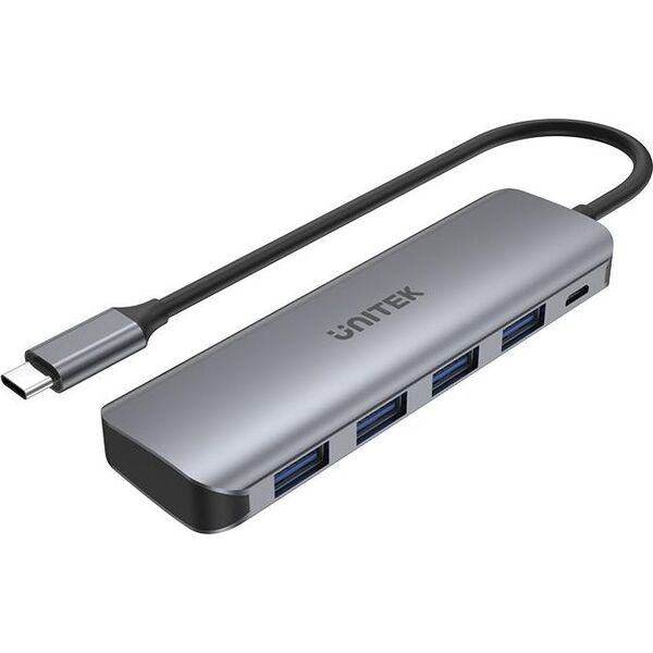 HUB USB Unitek 1x microUSB  + 4x USB-A 3.1 Gen1 (H1107A)