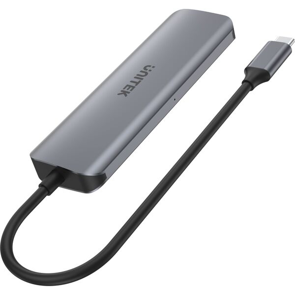 HUB USB Unitek 1x microUSB  + 4x USB-A 3.1 Gen1 (H1107A)