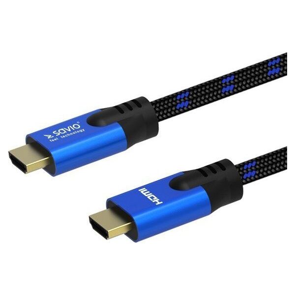Kabel Savio HDMI - HDMI 3m czarny (SAVIO CL-143)