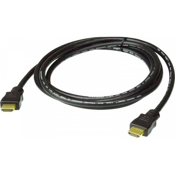 Kabel Aten HDMI - HDMI 1m czarny (2L-7D01H)