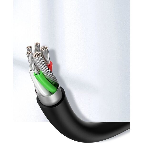 Kabel USB Ugreen USB-A - USB-C 3 m Czarny (54452)