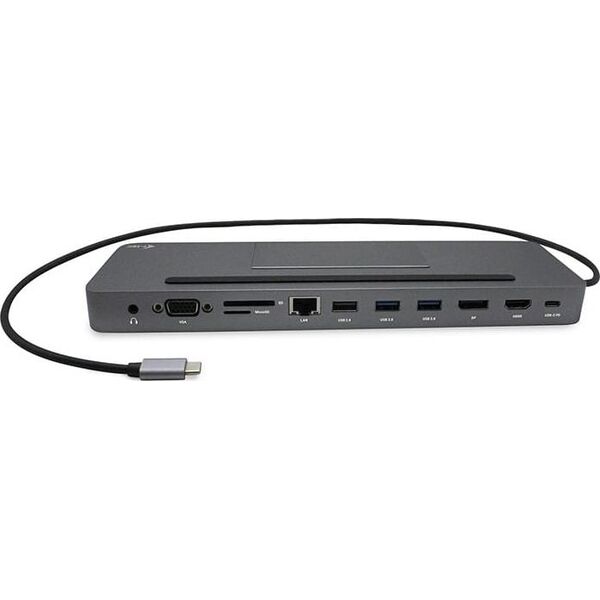 Stacja/replikator I-TEC Metal Ergonomic 4K USB-C (C31FLATDOCKPDPRO)