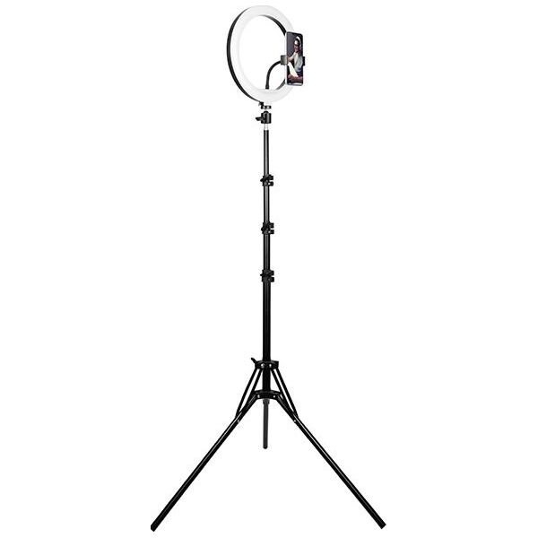 Lampa pierścieniowa Tracer  Ring 30 cm ze statywem 210 cm (TRAOSW46745)