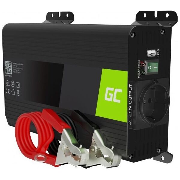 Przetwornica Green Cell PRO 12V/230V 300W/600W