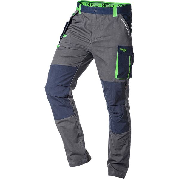 Neo Spodnie robocze PREMIUM, 100% bawełna, ripstop, rozmiar XS