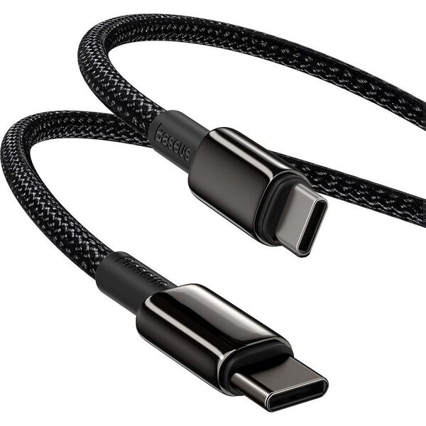 Kabel USB Baseus USB-C - USB-C 2 m Czarny (CATWJ-A01)