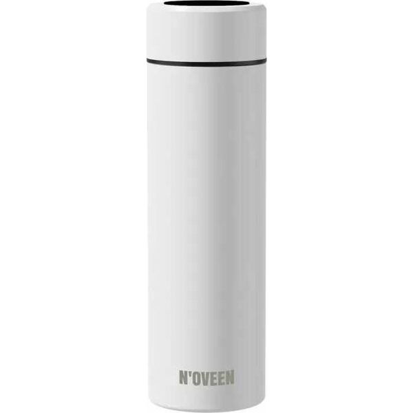 Noveen Butelka termiczna NOVEEN LED 480 ml TB2311 White Mat