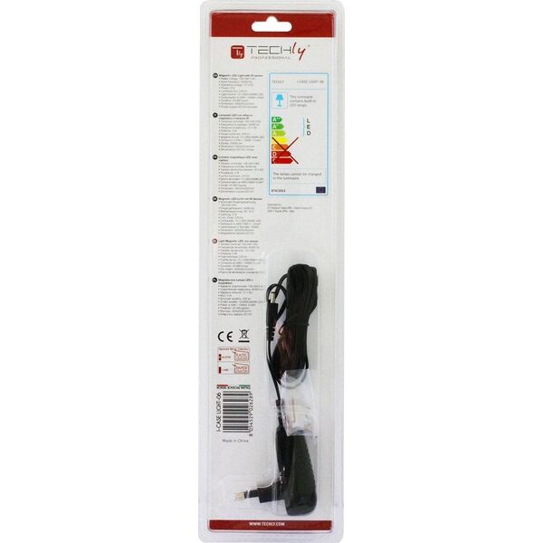 Techly Panel oświetleniowy LED magnetyczny do szafy Rack 19" (I-CASE LIGHT-06)