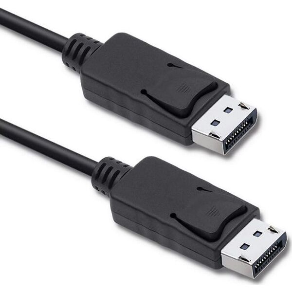 Kabel Qoltec DisplayPort - DisplayPort 0.5m czarny (50370)