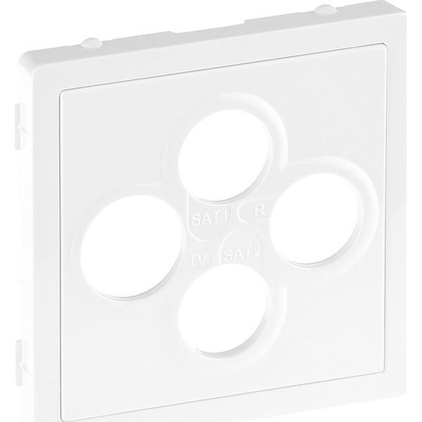 Legrand VALENA LIFE Plakietka gniazda TV-RD-SAT-SAT białe 754810