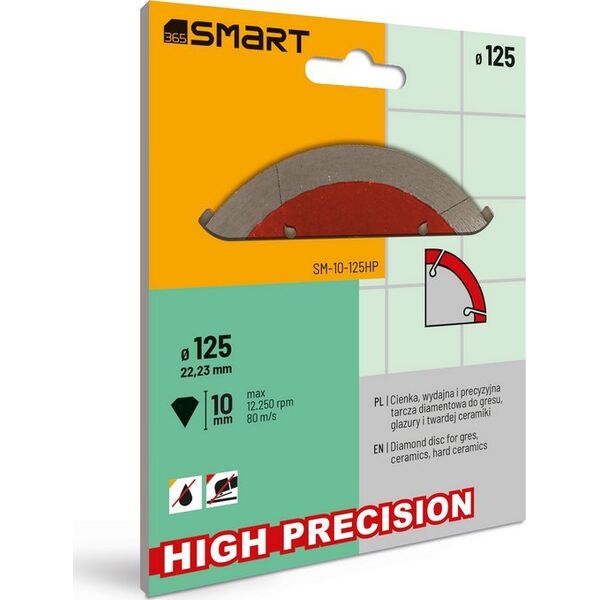 Smart Tarcza Diamentowa - High Precision 125mm (SM-10-125HP)