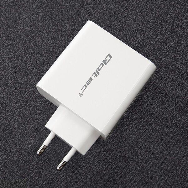 Ładowarka Qoltec 1x USB-A 1x USB-C 3 A (51715)
