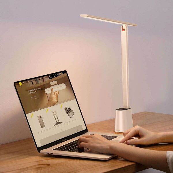 Lampka biurkowa Baseus biała  (DGZG-02)