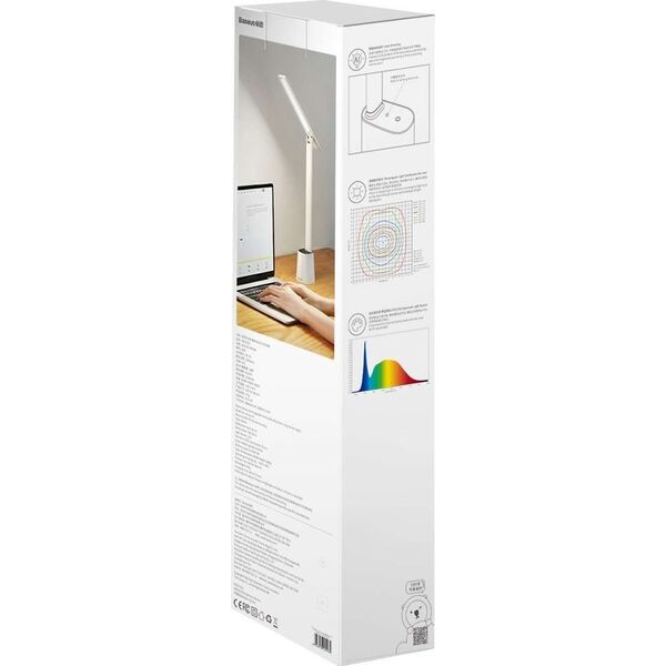 Lampka biurkowa Baseus biała  (DGZG-02)