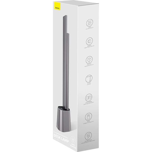 Lampka biurkowa Baseus szara  (DGZG-0G)