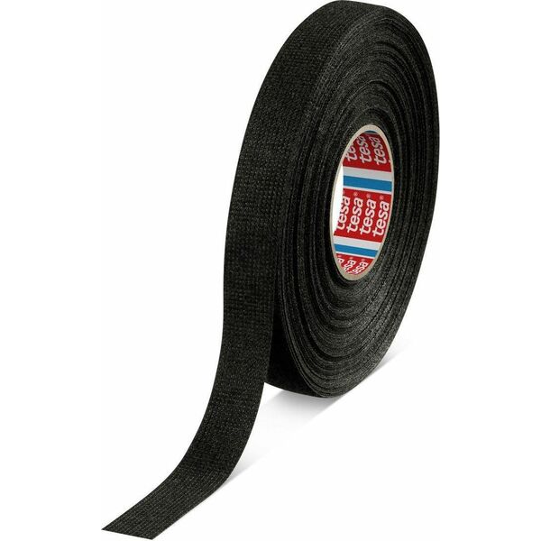 Tesa TESA TAŚMA IZOLACYJNA CZARNA PARCIANA 15mm x 25m TS51608-00009-00