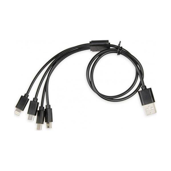 Kabel USB iBOX USB-A - Lightning 1.2 m Czarny (IKUM4W1CLR)