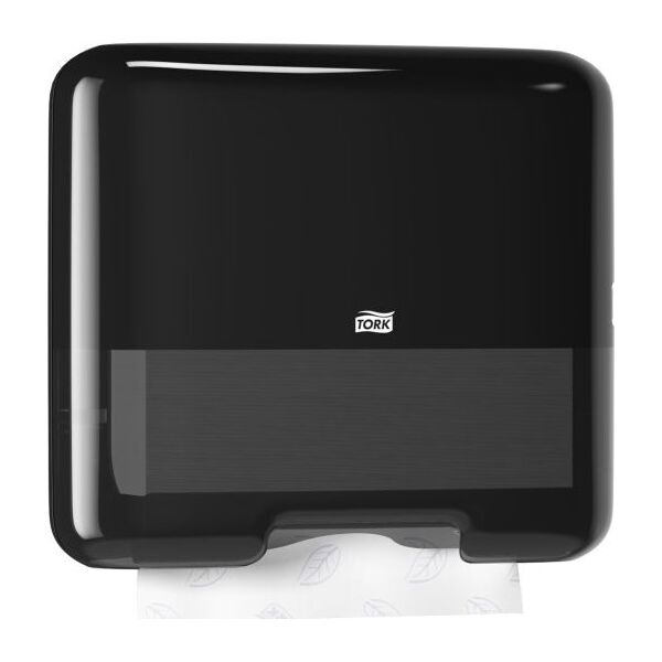 Tork Tork Elevation Mini dozownik do ręczników w składce ZZ i C, H3 - Czarny