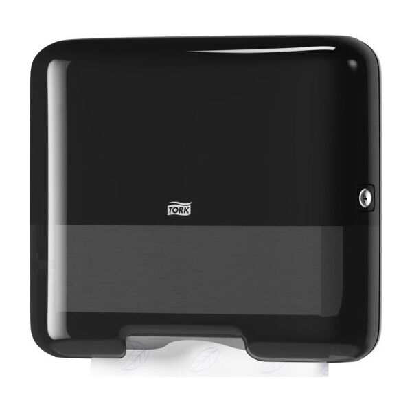 Tork Tork Elevation Mini dozownik do ręczników w składce ZZ i C, H3 - Czarny