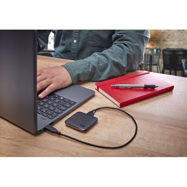 Dysk zewnętrzny SSD WD Elements SE 1TB Czarny (WDBAYN0010BBK-WESN)