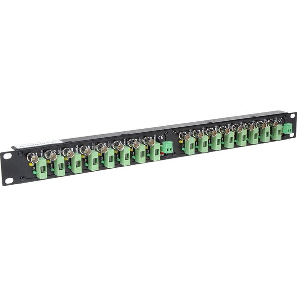 Delta Patch panel 19" 16x BNC (G-16/R19)