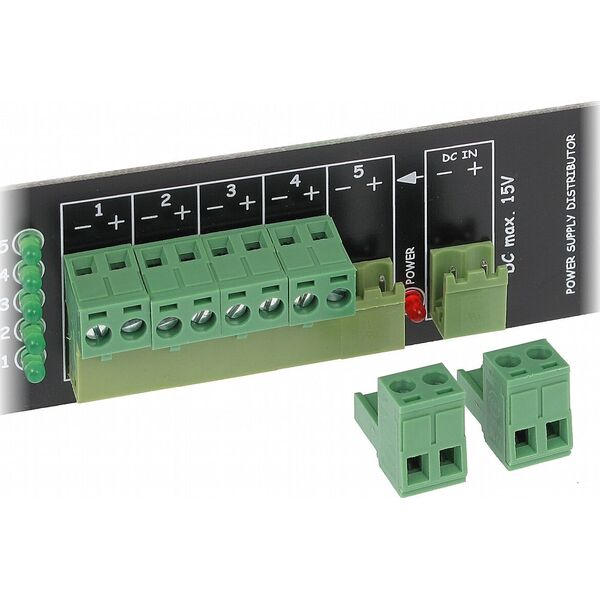Delta Rozgałęźnik zasilania 10" 10x wyjście DC (LZ-10/POL/R10)