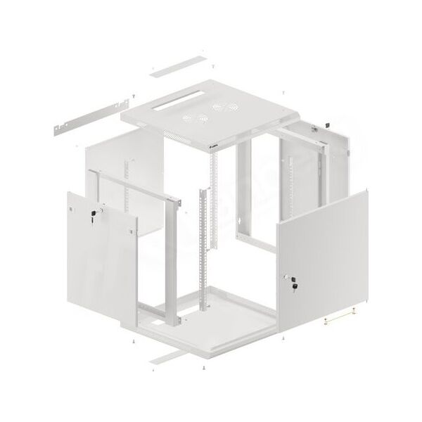 Szafa Lanberg Wisząca 19" 12U (WF01-6612-00S)