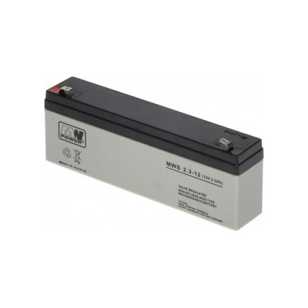 MW Power Akumulator 12V/2.3AH-MWS