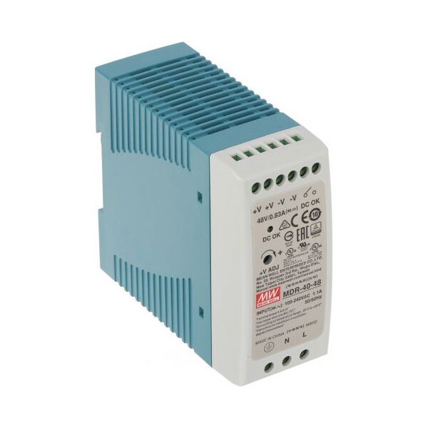 ZASILACZ IMPULSOWY MDR-40-48 MEAN WELL